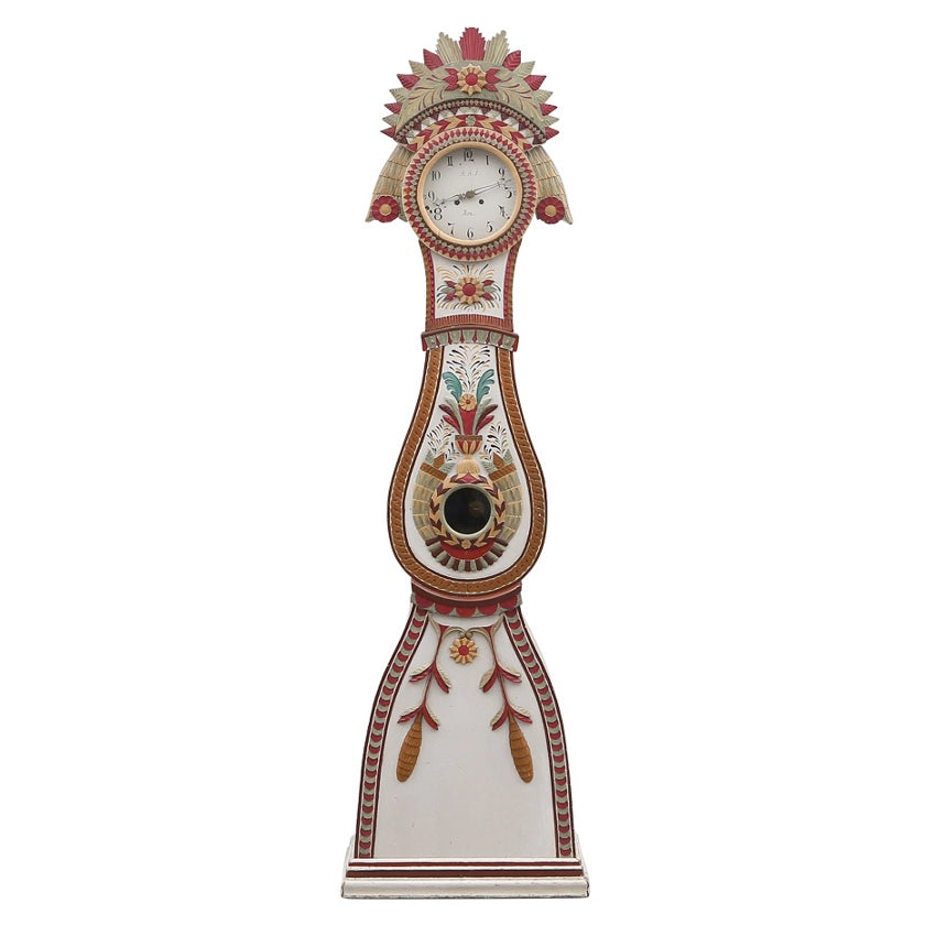 Antique Swedish Bridal Mora Clock