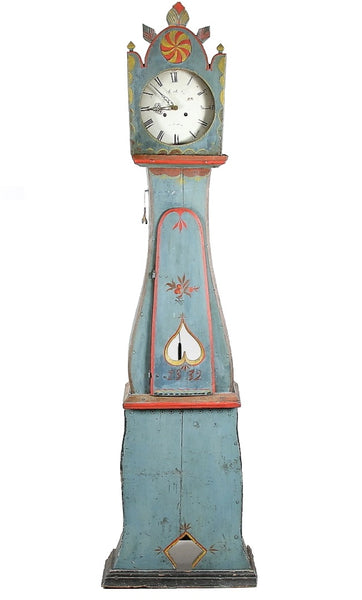 The carvings and paint colours of Swedish Mora Clocks